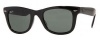 Ray Ban Sunglasses RB4105 601 Black/Crystal Green 54mm