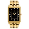 Bulova 97D103 Mens Diamonds Black Gold Watch