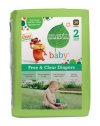 Seventh Generation Free & Clear Diapers, Super Jumbo Box -- Stage 2,  72 Count