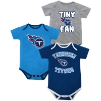 Newborn Tennessee Titans 3 Piece Creeper Set 3-6 Months