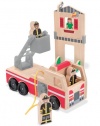 Melissa & Doug Whittle World Fire Rescue Play Set