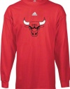 Chicago Bulls Kids (4-7) adidas Just The Logo Long Sleeve T-Shirt