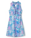 Lilly Pulitzer Girls' Mini Adeline Cinched Dress - Sizes 7-14