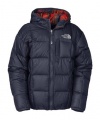 The North Face Reversible Down Moondoggy Jacket Deep Water Blue XS -Kids