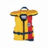 Mustang Survival Lil' Legends Child's Life jacket, Gold/Red ? 18? ? 24?