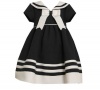 Bonnie Jean Baby Girls Sailor Nautical Spring Summer Dress , Navy , 2T