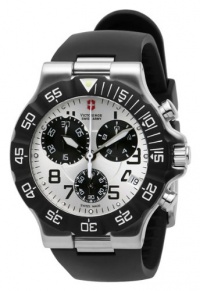 Victorinox Swiss Army Men's 241338 Victorinox Swiss Army Summit XLT Chrono Watch Silver Dial Watch