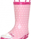 Western Chief Hello Kitty Polka Dotted Cutie Rain Boot (Toddler/Little Kid/Big Kid),Pink,8 M US Toddler