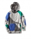 Volcom Boys 8-20 Vacation Full Zip Youth, Heather Gray, Large