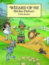 Wizard of Oz Sticker Picture: With 27 Reusable Peel-and-Apply Stickers (Dover Sticker Books)