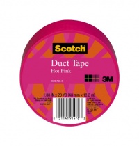 Scotch Duct Tape, Pink, 1.88-Inch by 20-Yard