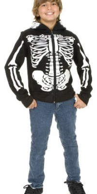 Skeleton Sweatshirt Hoodie - Small