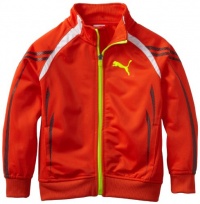 Puma - Kids Boys 2-7 Little Strong Jacket, Orange, 5