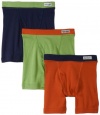 Fruit of the Loom Boys 2-7 Toddler Assorted Color Boxer Brief 3-Pack