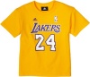 NBA Los Angeles Lakers Kobe Bryant Short Sleeve Name & Number Tee - R8A3Stdka Youth