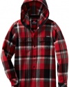 Quiksilver Boys 8-20 Four Shore Woven, Comp Red, Small