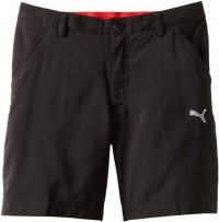 Puma Golf Boy's Tech Bermuda, Black, Medium