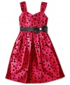 She'll be perfectly party-ready for the festive season with this BCX polka dot dress.