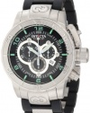 Invicta Men's 6674 Corduba Chronograph Black Dial Polyurethane Watch