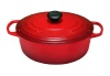 Le Creuset Signature Enameled Cast-Iron 6-3/4-Quart Oval French Oven, Cherry