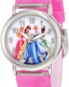 Disney Kids' PRS065B Princess gift back pack set Watch