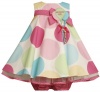 Bonnie Baby Baby-Girls Infant Multi Dot Birthday Dress