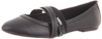 Jessica Simpson Mandi Flat (Toddler/Little Kid/Big Kid),Black,3.5 M US Big Kid