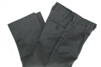 Joseph Abboud Pleated Front Slacks Grey 5/22.5 W