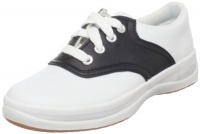 Keds School Days II Oxford (Toddler/Little Kid/Big Kid),White/Black,6 N US Big Kid