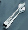 SILVER SUGAR TONGS