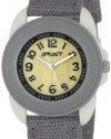 Sprout Unisex ST1016GYIVGY Eco-Friendly Small Grey Organic Cotton Strap Watch