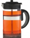 Grosche Zurich 350 Ml French Press Coffee Maker,3 Cup (About 1 Coffee Mug), 0.35 L, 12 Oz, Coffee and Tea Press; Borosilicate Heatproof Glass