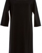 Eileen Fisher Black Long Sleeve Dress