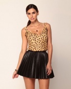 Dolce & Gabbana Leopard Print Top. L