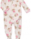 Carter's Toddler Footed Fleece Sleeper - Monkey Ballet-4T