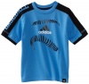 adidas Boys 2-7 Indicative Ball Tee, Bright Blue, 2T