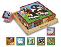 Melissa & Doug Farm Cube Puzzle