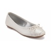 Jessica Simpson Leve Ballet Flat (Little Kid/Big Kid),White,3 M US Little Kid