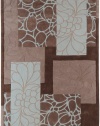 Area Rug 5x8 Rectangle Transitional Mushroom Color - Surya Cosmopolitan Rug from RugPal