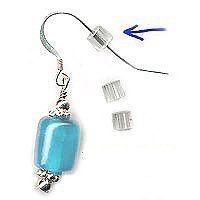 Earring Backs Medium 3mm Safety for Fish Hook Translucent Stoppers Protectors (Qty=100)