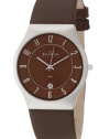 Skagen Men's 233XXLSLD Steel Brown Dial and Strap Watch