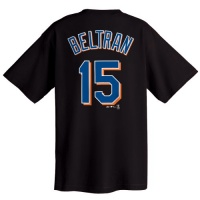 Carlos Beltran New York Mets Name and Number T-Shirt