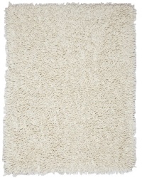 Anji Mountain Silky Shag Ivory Rug 8' x 10'