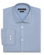 John Varvatos Star USA Check Dress Shirt - Contemporary Fit