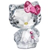 Swarovski Hello Kitty Pink Bow Figurine