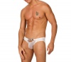 Mens Sexy Mesh White Pimp Bikini Brief Underwear by Gregg Homme Size X-Large