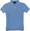 Polo Ralph Lauren Toddler Boy's Classic Cotton Polo (4, Light Blue)