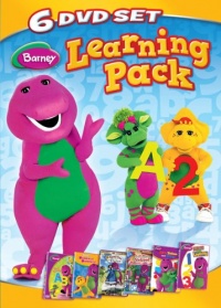 Barney: Six-DVD Learning Pack (Now I Know My ABC's / Numbers Numbers / Rhyme Time Rhythm / Let's Play School / Red Yellow Blue / It's Time For Counting)