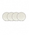 Noritake Colorwave Chocolate Mini Plates, 6-1/4-Inch , Set of 4