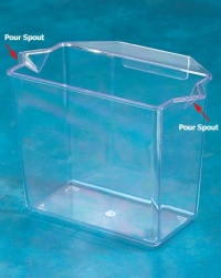 TOM Aquarium Accessories Dip & Pour Multi-Purpose Container, Large